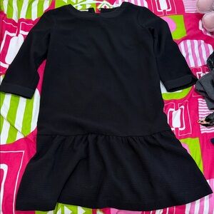Promod Elegant Black Long Sleeve Dress